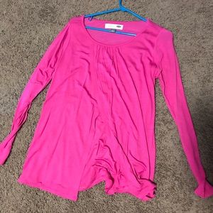 Old Navy, pink, long sleeve.